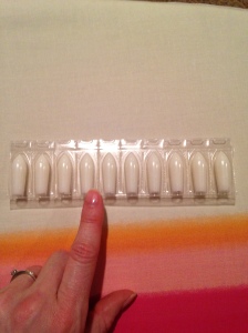 Progesterone Suppositories: Greasy little things